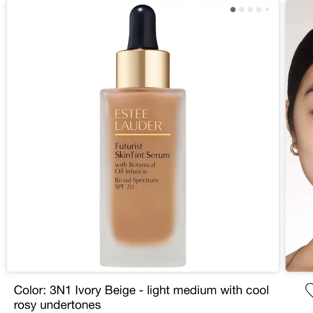 Estée Lauder skin tint serum 3n1